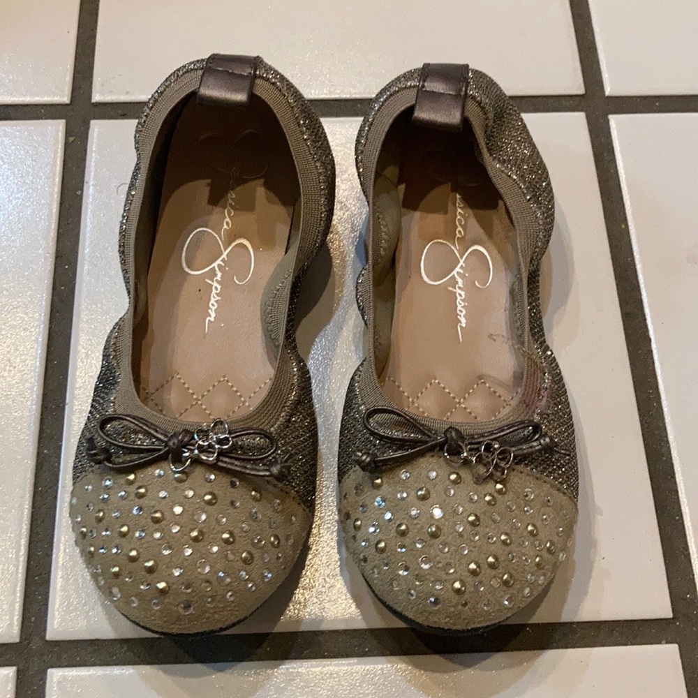 Jessica Simpson kids ballet shoes